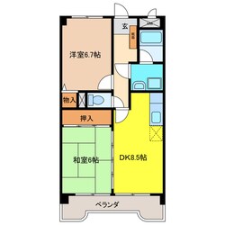 ダイナリッチ水野の物件間取画像